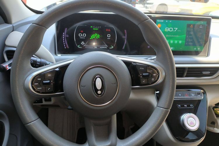 Used ORA White Cat 2022 Upgraded Model 305km Range Luxury Version Lithium-Ion Battery Steering Wheel