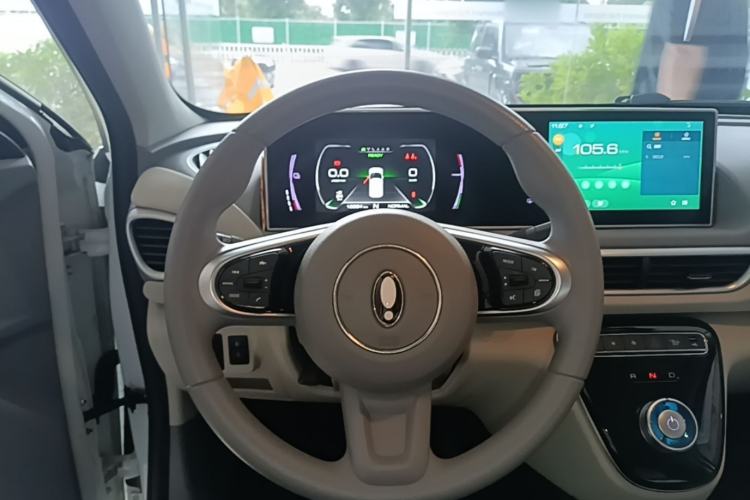 Used ORA White Cat 2022 Upgraded Model 305km Range Luxury Version Lithium-Ion Battery Steering Wheel
