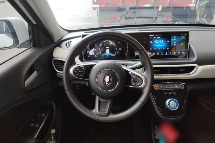 Used ORA White Cat 2022 Upgraded Model 305km Range Luxury Version Lithium-Ion Battery Steering Wheel