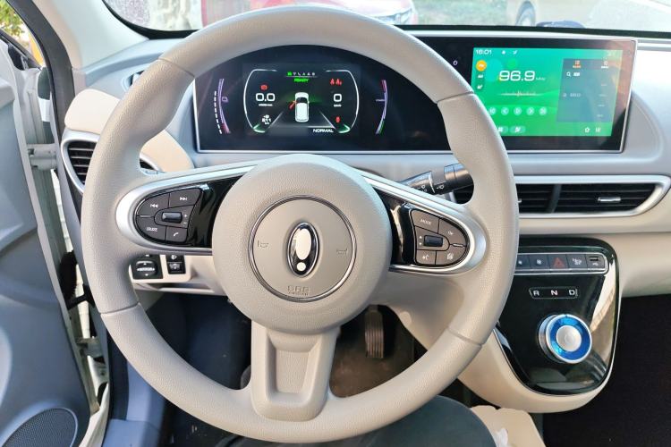 Used ORA White Cat 2022 Upgraded Model 305km Range Luxury Version Lithium-Ion Battery Steering Wheel