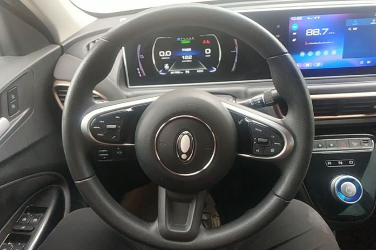 Used ORA White Cat 2022 Upgraded Model 305km Range Luxury Version Lithium-Ion Battery Steering Wheel