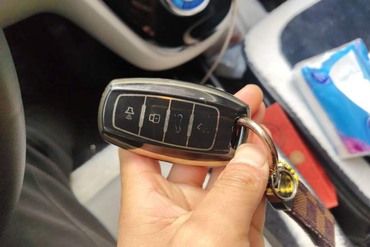 Used ORA White Cat 2022 Upgraded Model 305km Range Luxury Version Lithium-Ion Battery Vehicle Key
