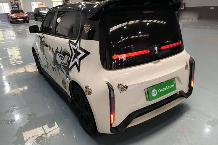 Used ORA White Cat 2022 Xiaoyue Mao Edition 360 km Luxury Model Lithium NMC Rear Left 45 Deg