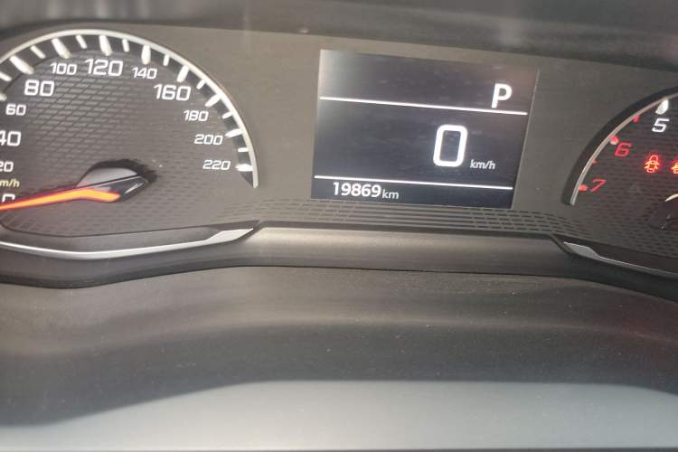 Used Peugeot 2008 2022 230THP THE ONE Odometer Close Up
