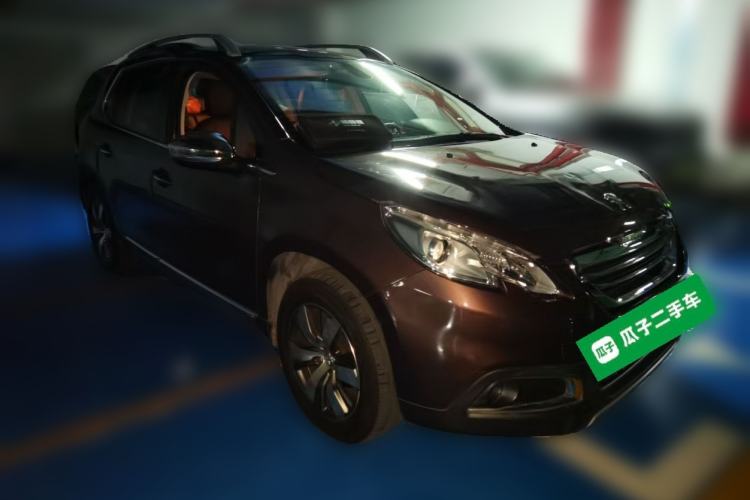 Used Peugeot 2008 2014 1.6L Automatic Navigation Edition Front Right 45 Deg