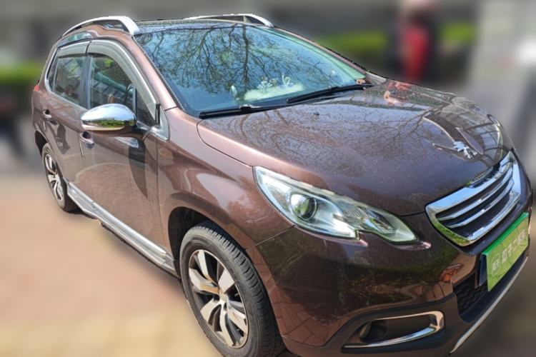 Used Peugeot 2008 2014 1.6L Automatic Navigation Edition Front Right 45 Deg