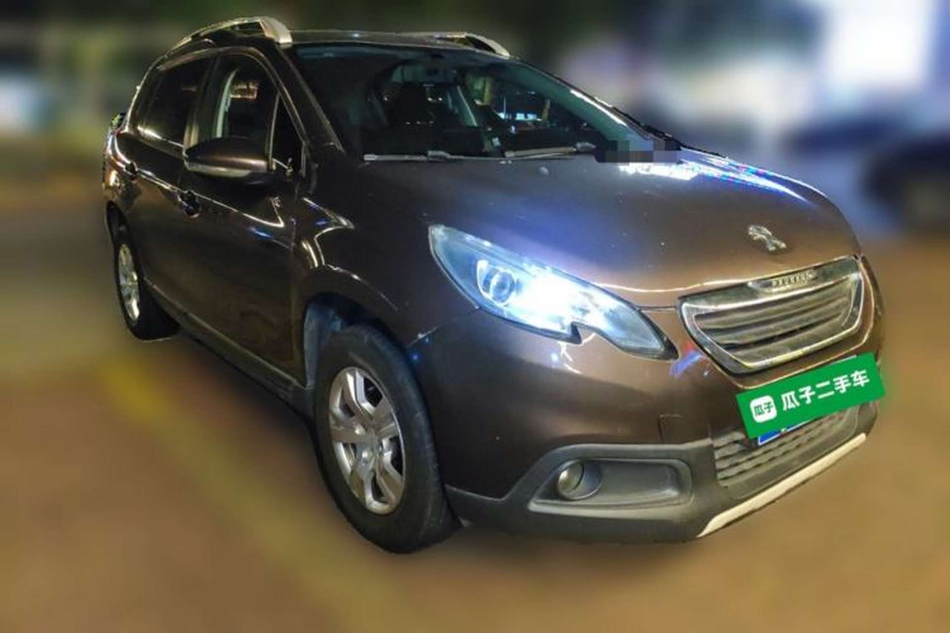 Used Peugeot 2008 2014 1.6L Automatic Trend Edition Front Right 45 Deg