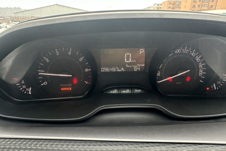 Used Peugeot 2008 2014 1.6L Automatic Trend Edition Odometer Close Up