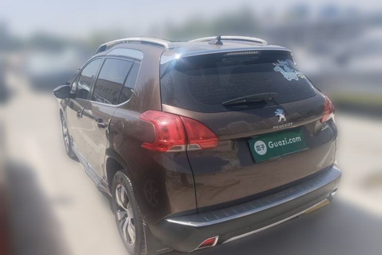 Used Peugeot 2008 2014 1.6L Automatic Navigation Edition Rear Left 45 Deg
