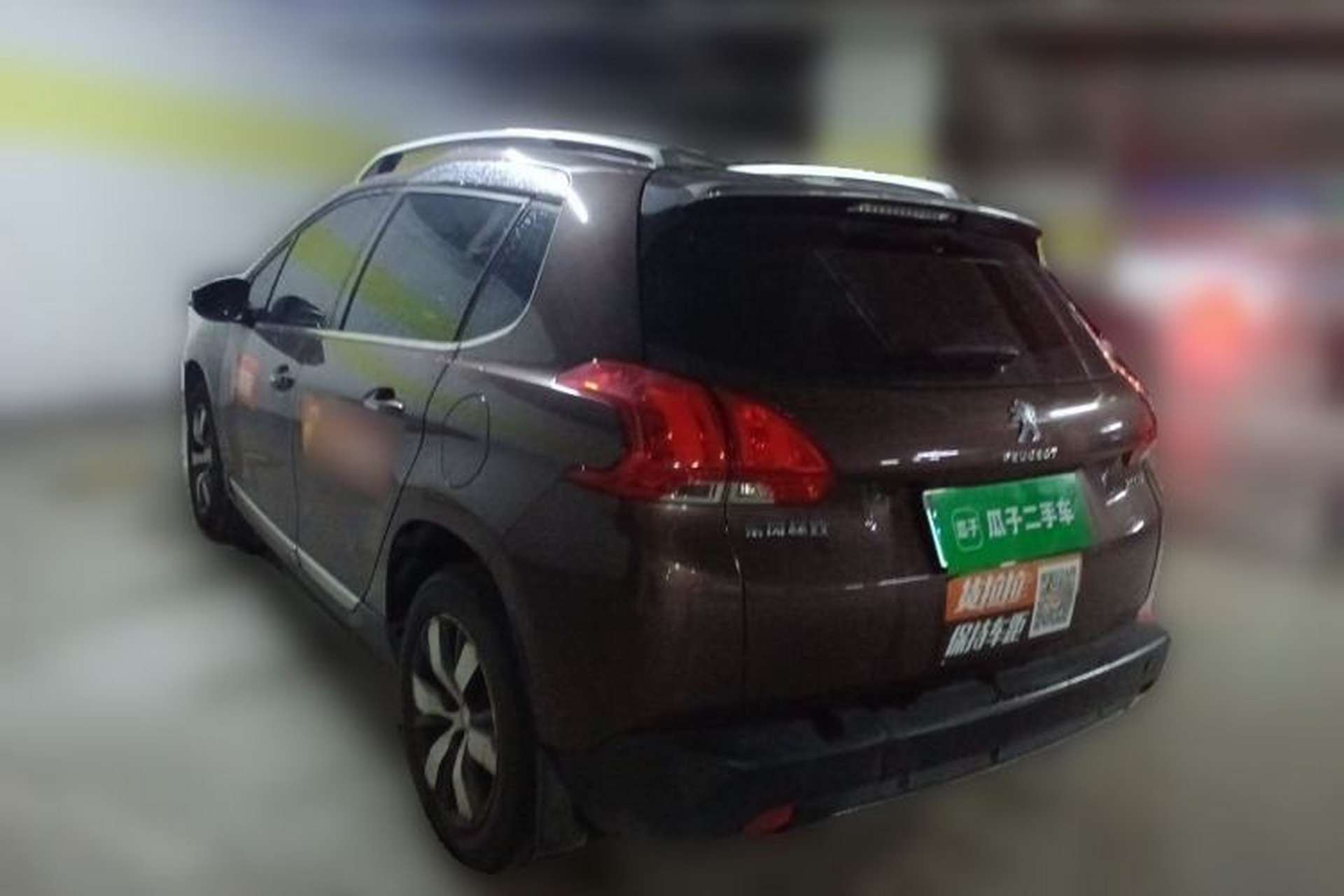 Used Peugeot 2008 2014 1.6L Automatic Navigation Edition Rear Left 45 Deg