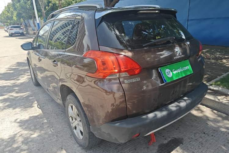 Used Peugeot 2008 2014 1.6L Manual Trend Edition Rear Left 45 Deg