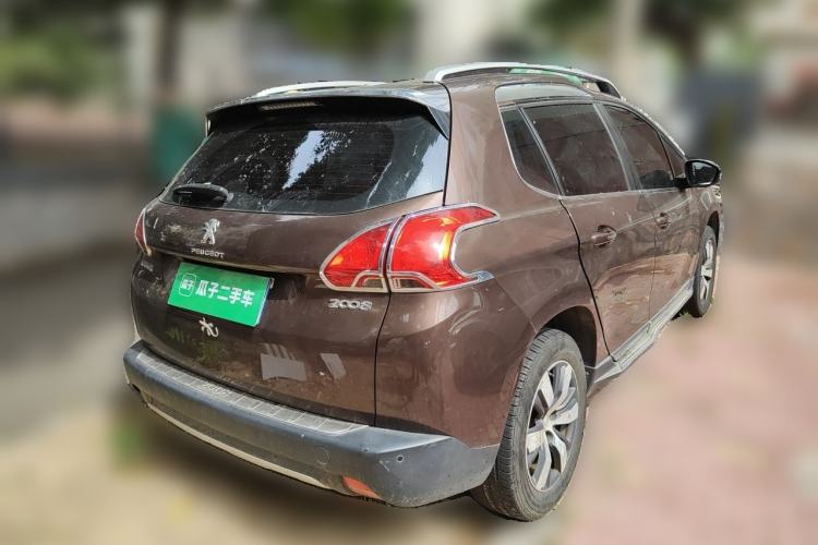 Used Peugeot 2008 2014 1.6L Automatic Navigation Edition Rear Right 45 Deg