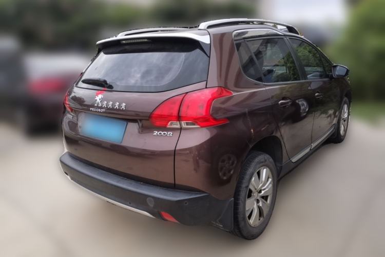 Used Peugeot 2008 2014 1.6L Automatic Fashion Edition Rear Right 45 Deg