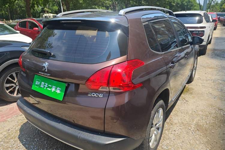 Used Peugeot 2008 2014 1.6L Automatic Fashion Edition Rear Right 45 Deg
