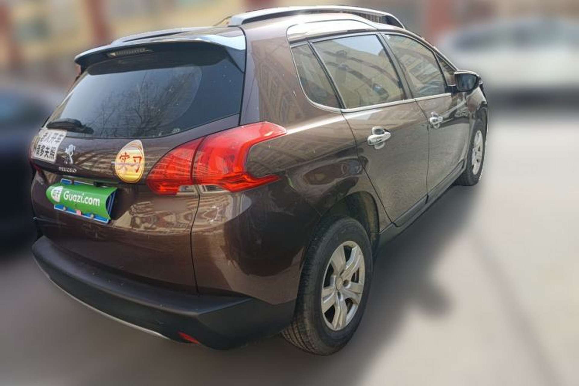 Used Peugeot 2008 2014 1.6L Manual Trend Edition Rear Right 45 Deg