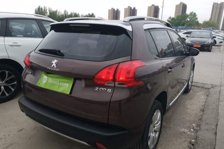 Used Peugeot 2008 2014 1.6L Automatic Fashion Edition Rear Right 45 Deg