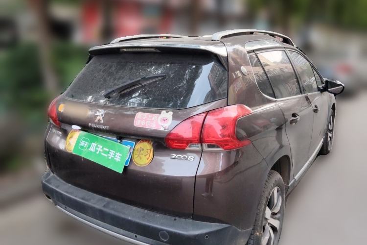 Used Peugeot 2008 2014 1.6L Automatic Navigation Edition Rear Right 45 Deg