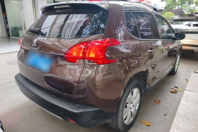 Used Peugeot 2008 2014 1.6L Automatic Fashion Edition Rear Right 45 Deg