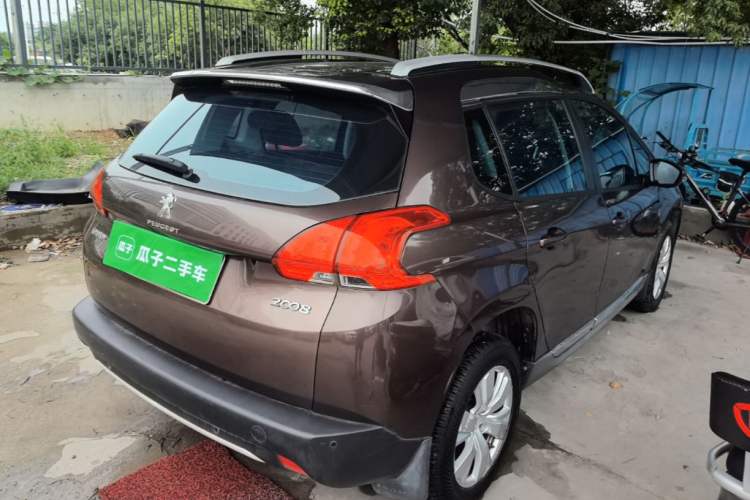 Used Peugeot 2008 2014 1.6L Automatic Fashion Edition Rear Right 45 Deg