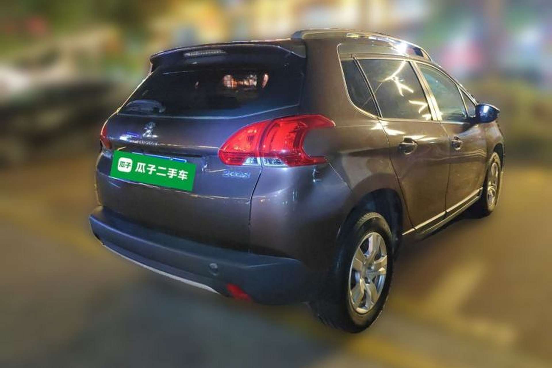 Used Peugeot 2008 2014 1.6L Automatic Trend Edition Rear Right 45 Deg