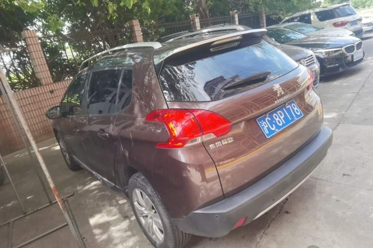 Used Peugeot 2008 2014 1.6L Automatic Fashion Edition Rear Left 45 Deg
