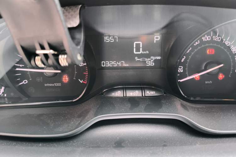 Used Peugeot 2008 2014 1.6L Automatic Trend Edition Odometer Close Up