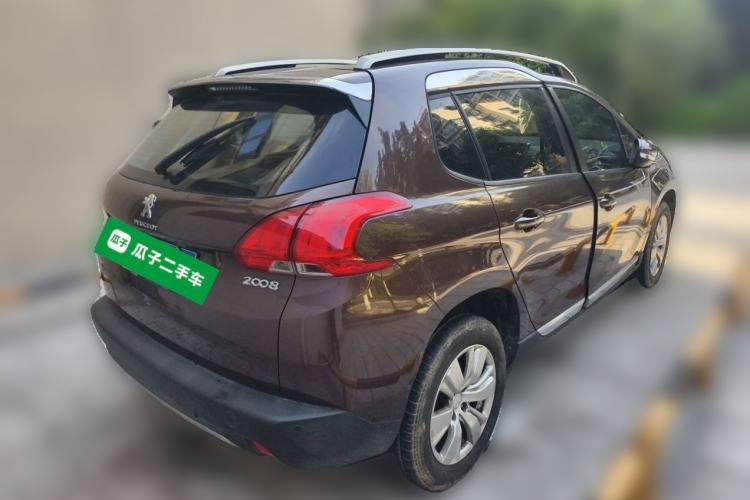Used Peugeot 2008 2014 1.6L Manual Fashion Edition Rear Right 45 Deg