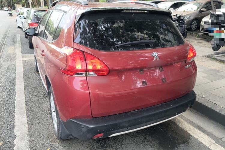 Used Peugeot 2008 2014 1.6L Automatic Fashion Edition Rear Left 45 Deg