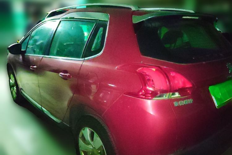 Used Peugeot 2008 2014 1.6L Automatic Fashion Edition Rear Left 45 Deg