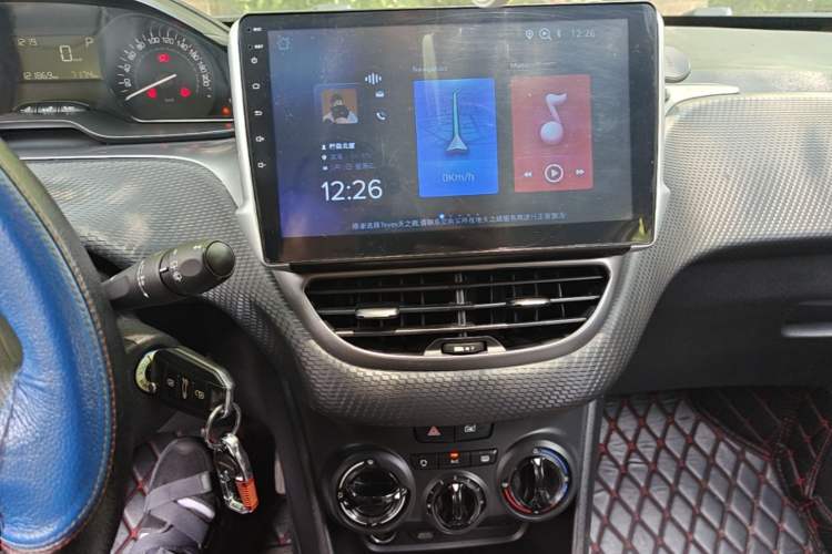 Used Peugeot 2008 2014 1.6L Automatic Trend Edition Audio And AC Panel
