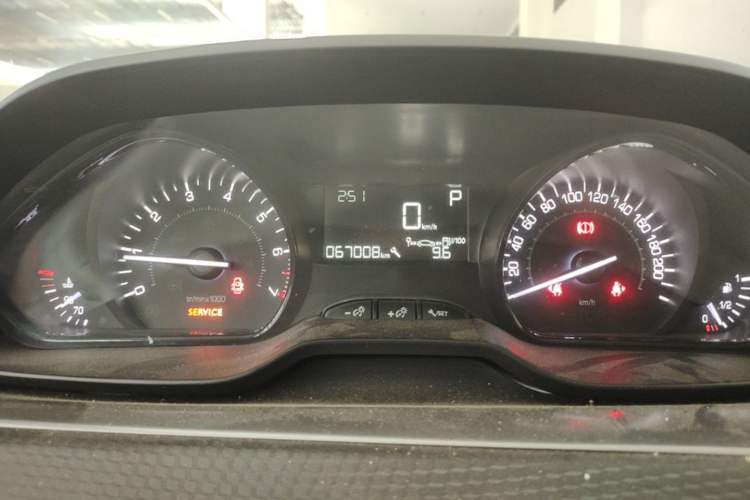 Used Peugeot 2008 2014 1.6L Automatic Trend Edition Instrument Cluster