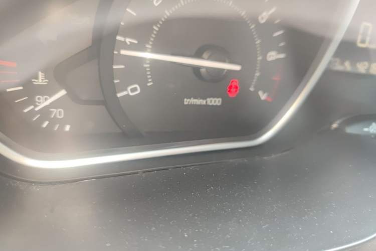 Used Peugeot 2008 2014 1.6L Automatic Fashion Edition Odometer Close Up
