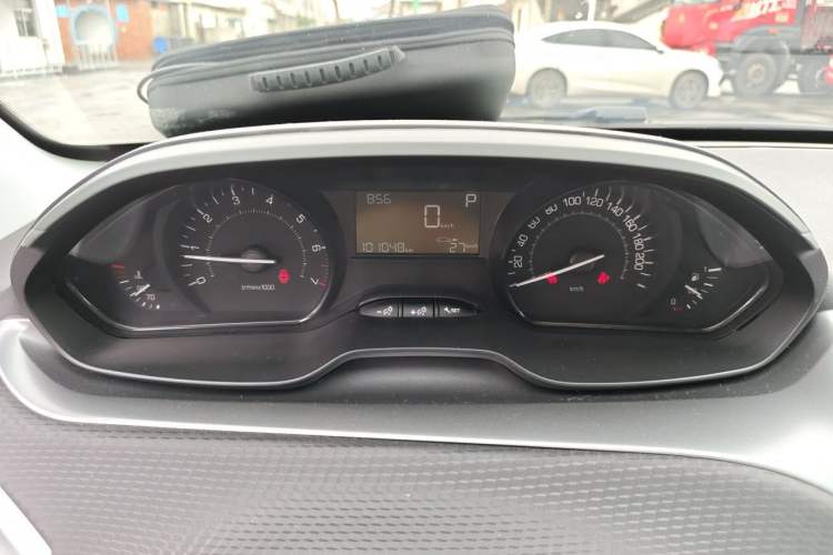 Used Peugeot 2008 2014 1.6L Automatic Trend Edition Odometer Close Up
