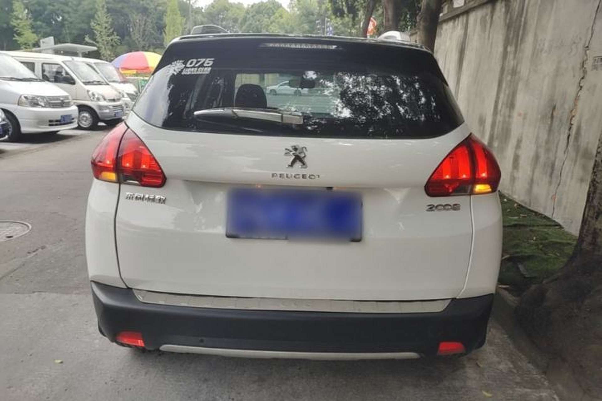 Used Peugeot 2008 2014 1.6L Automatic Fashion Edition Rear