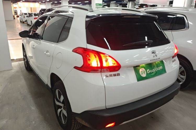 Used Peugeot 2008 2014 1.6L Automatic Navigation Edition Rear Left 45 Deg