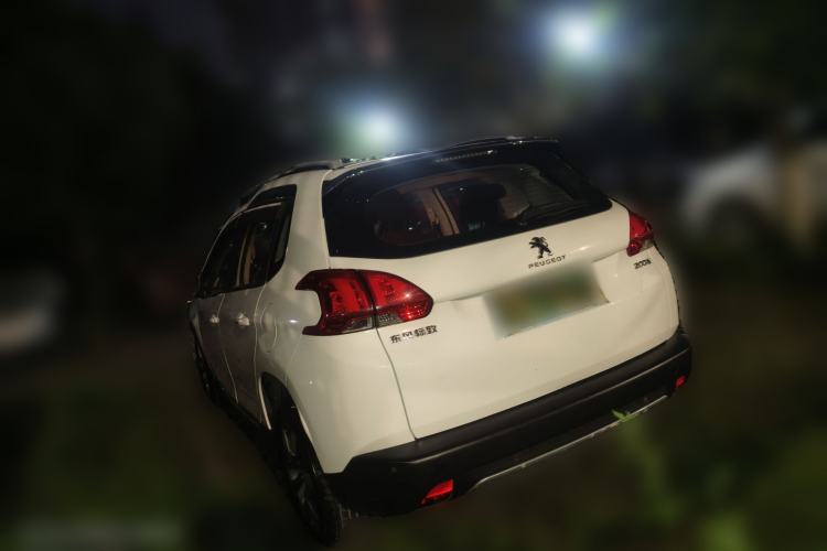Used Peugeot 2008 2014 1.6L Automatic Navigation Edition Rear Left 45 Deg
