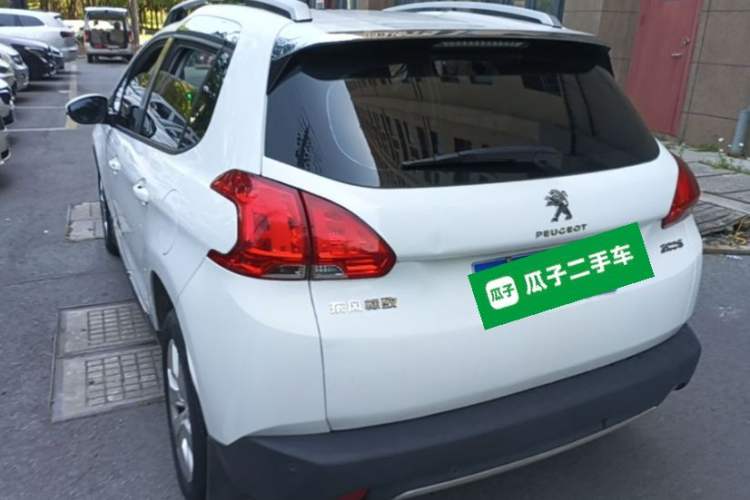 Used Peugeot 2008 2014 1.6L Automatic Fashion Edition Rear Left 45 Deg