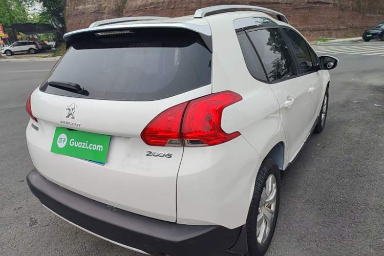 Used Peugeot 2008 2014 1.6L Automatic Fashion Edition Rear Right 45 Deg