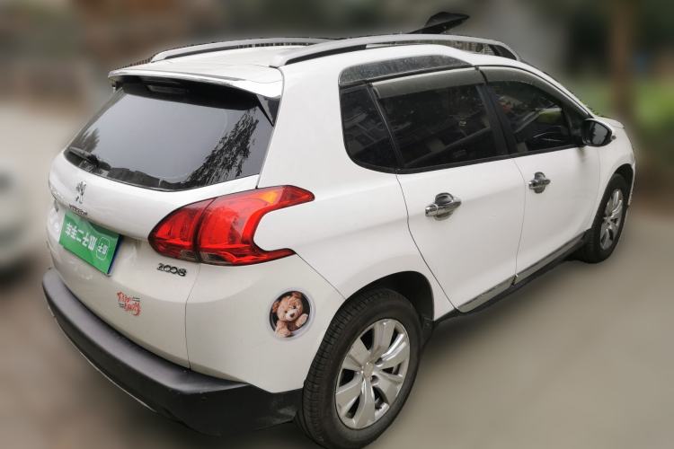 Used Peugeot 2008 2014 1.6L Automatic Excellence Edition Rear Right 45 Deg