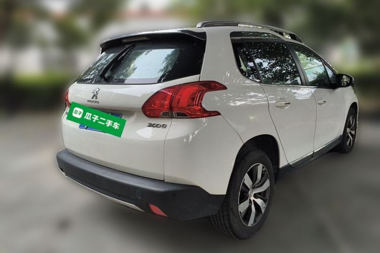Used Peugeot 2008 2014 1.6L Automatic Navigation Edition Rear Right 45 Deg