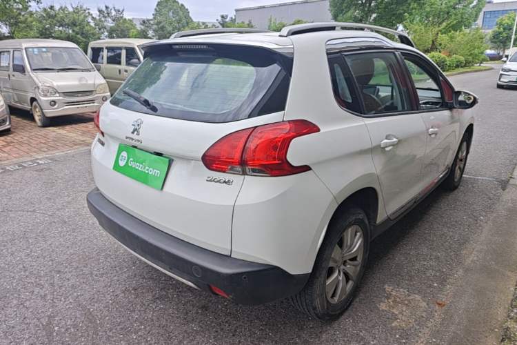 Used Peugeot 2008 2014 1.6L Automatic Fashion Edition Rear Right 45 Deg