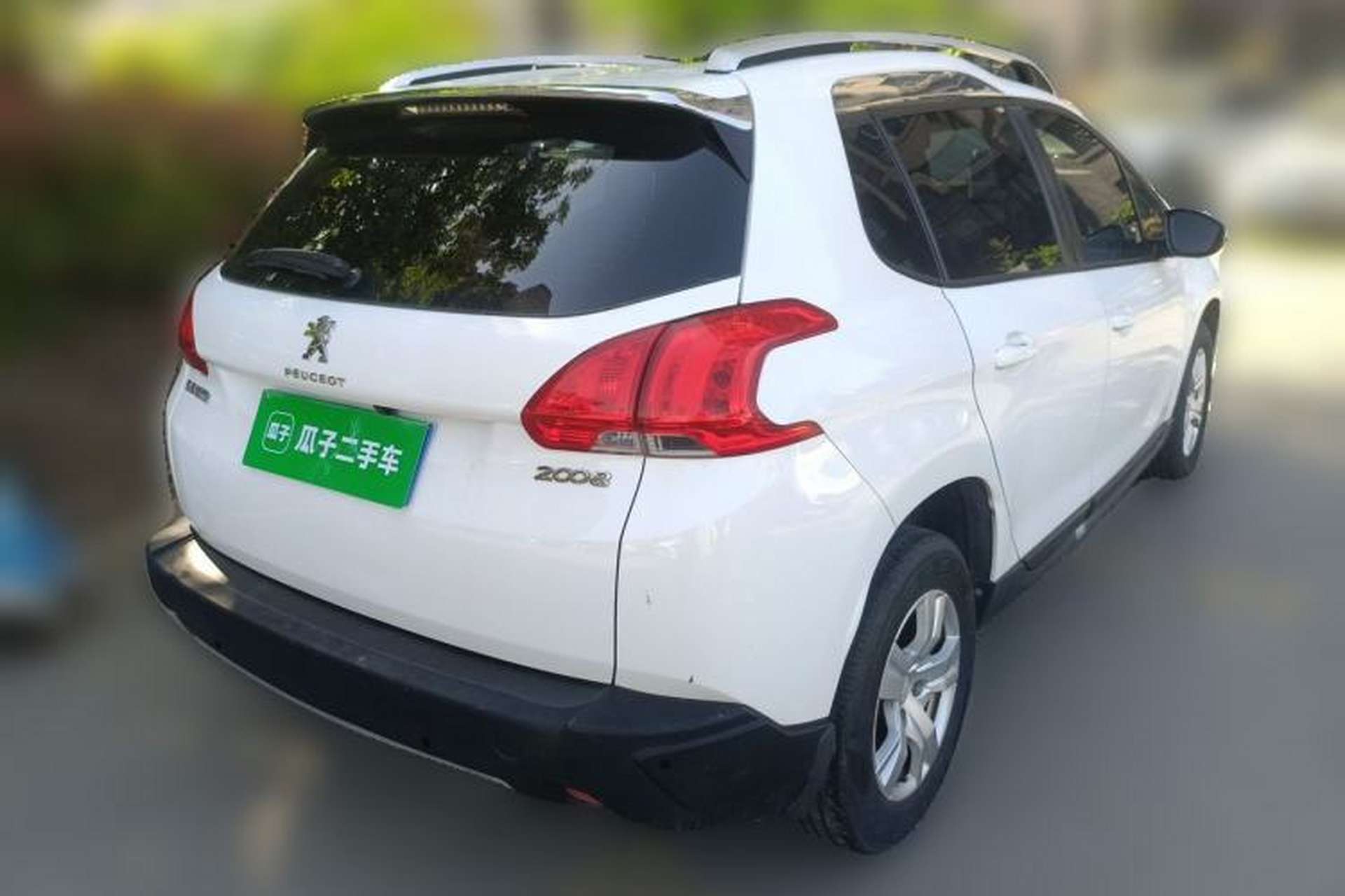 Used Peugeot 2008 2014 1.6L Automatic Trend Edition Rear Right 45 Deg