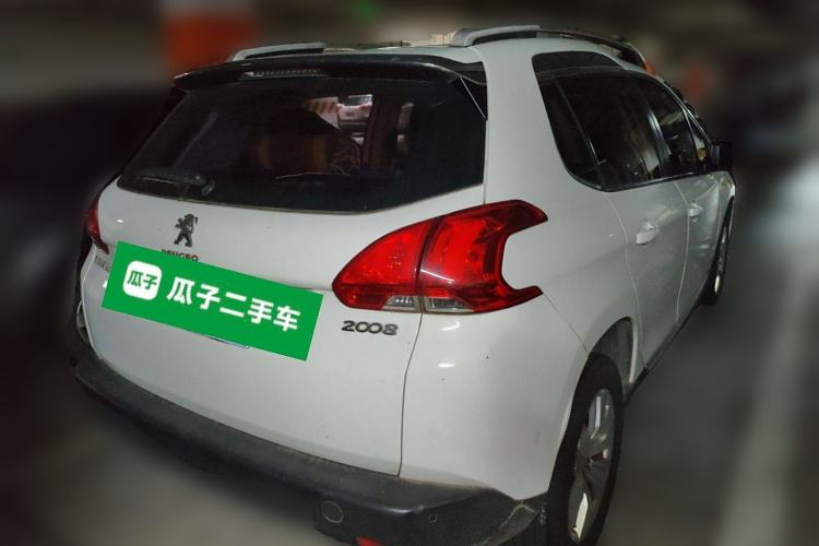 Used Peugeot 2008 2014 1.6L Automatic Fashion Edition Rear Right 45 Deg
