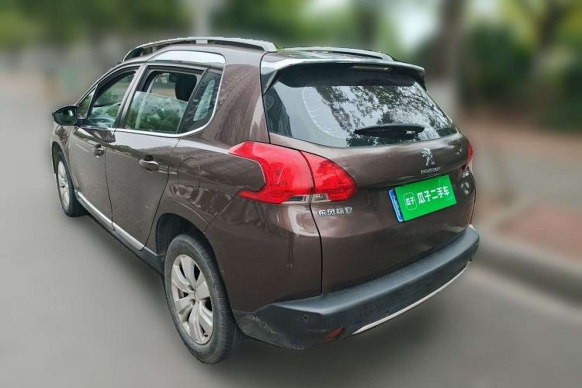 Used Peugeot 2008 2015 1.6L Automatic Playcool Edition Rear Left 45 Deg