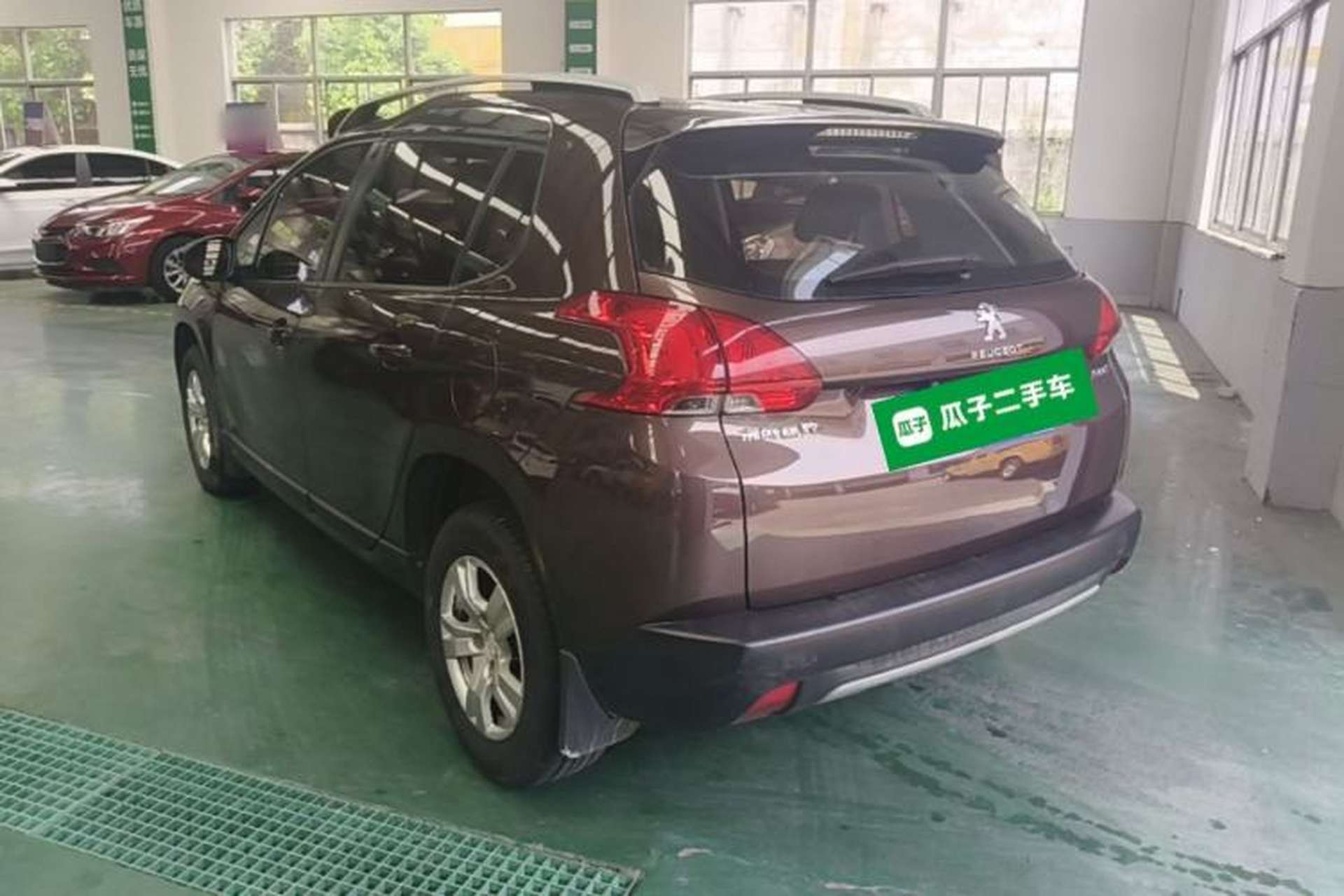 Used Peugeot 2008 2015 1.6L Automatic Playcool Edition Rear Left 45 Deg