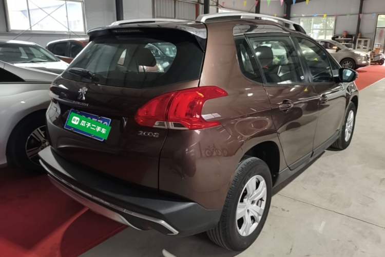 Used Peugeot 2008 2015 1.6L Automatic Playcool Edition Rear Right 45 Deg
