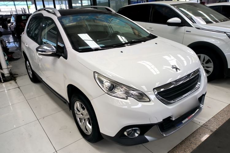 Used Peugeot 2008 2015 Playful Edition 1.6L Automatic Jade Model Front Right 45 Deg