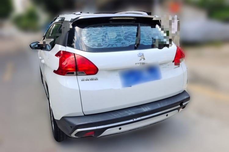 Used Peugeot 2008 2015 1.6L Automatic Playcool Edition Rear Left 45 Deg