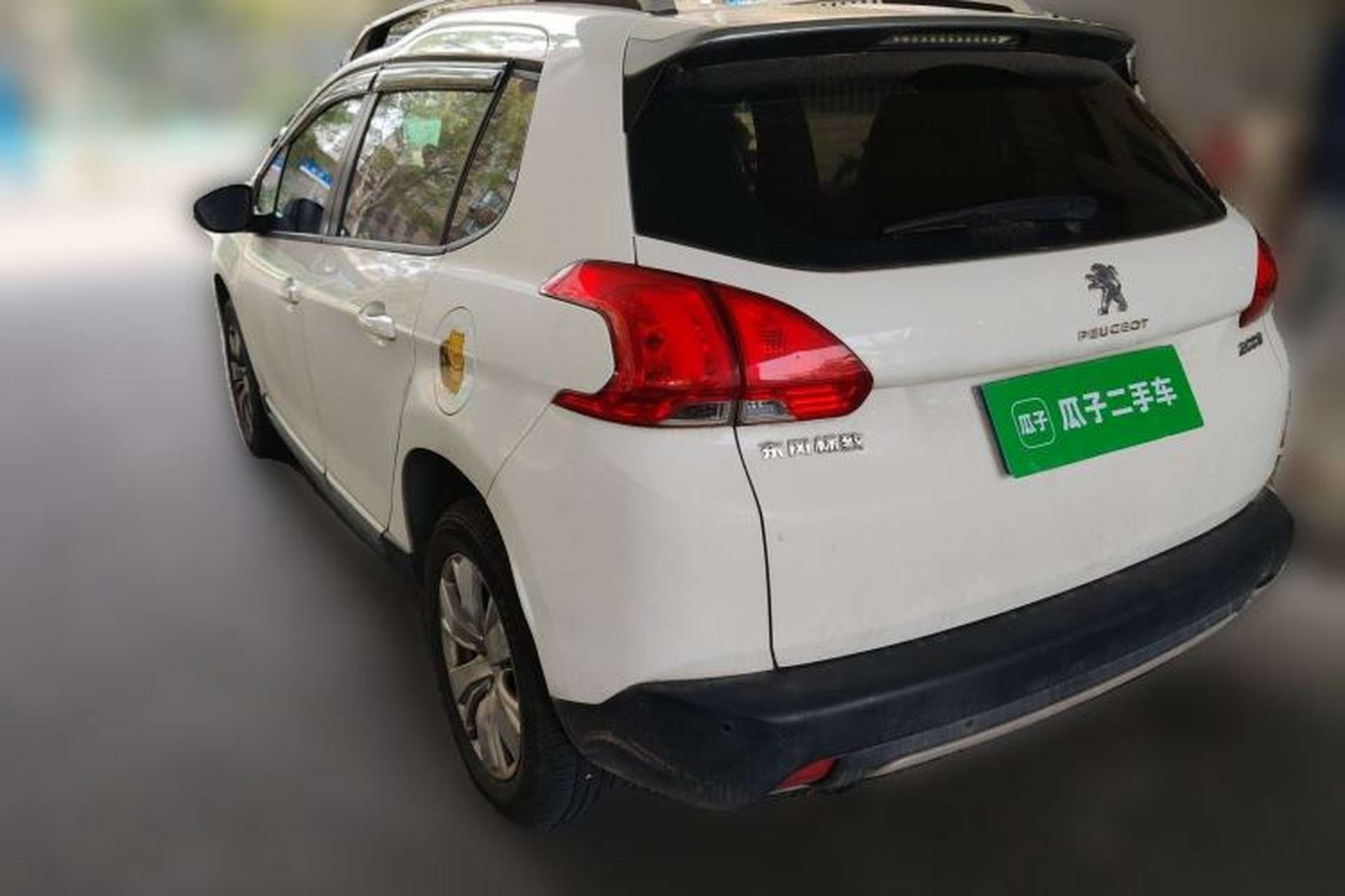 Used Peugeot 2008 2015 1.6L Automatic Playcool Edition Rear Left 45 Deg