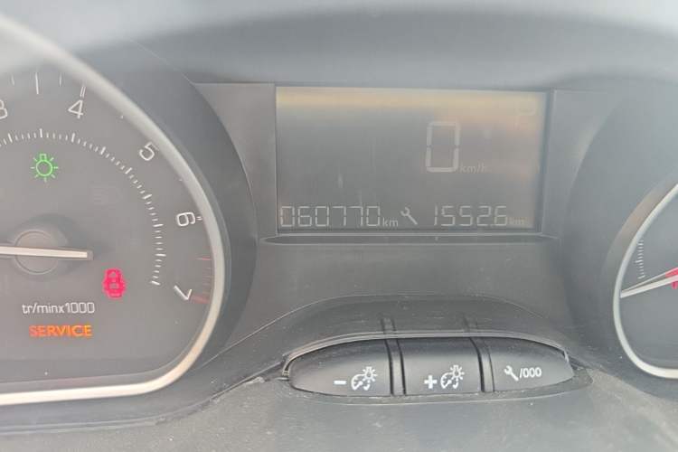 Used Peugeot 2008 2018 1.6L Automatic Fashion Edition Odometer Close Up